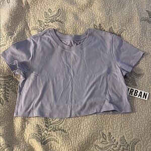 Urban Outfitters Light Purple Crop Top